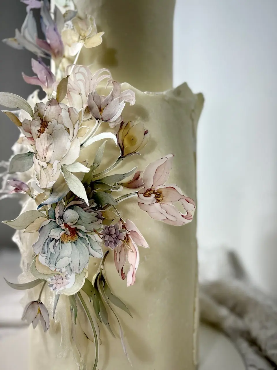 Torta de matrimonio. Texturas. Inicio. (Estándar)