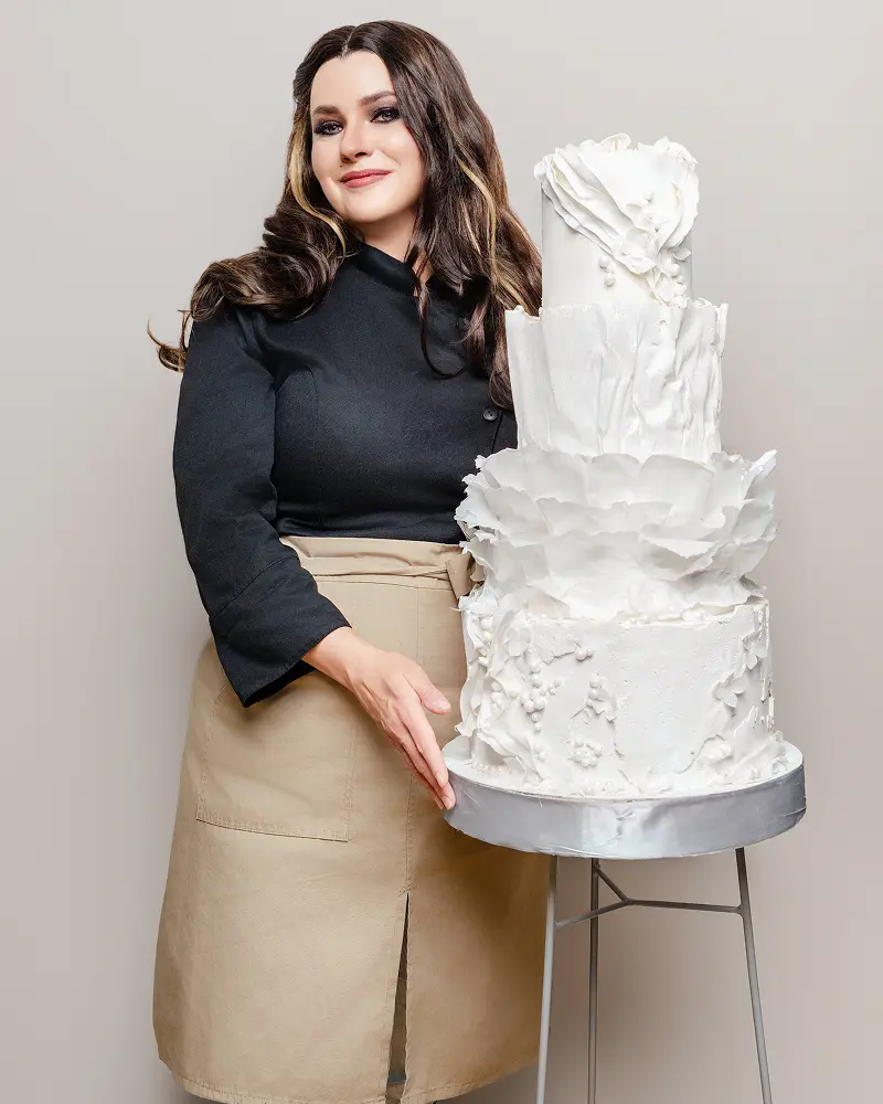 Torta de Matrimonio. Texturas. Inicio.(Light)